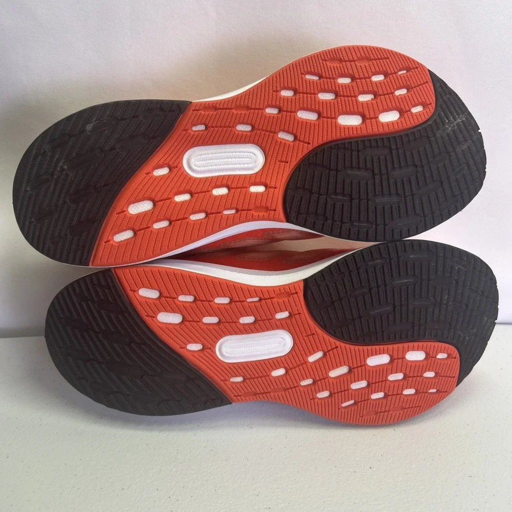 adidas Ultrarun 5 J Kids Size‎ 4 Women's 5.5 Red Solar Orange Running Shoes